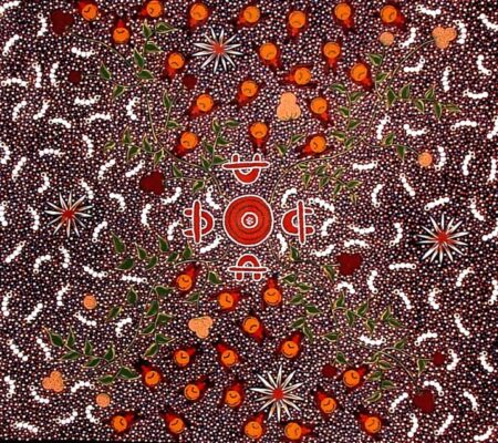 Aboriginal art , painting No.7917 by Artist Sonda Turner Nampijinpa