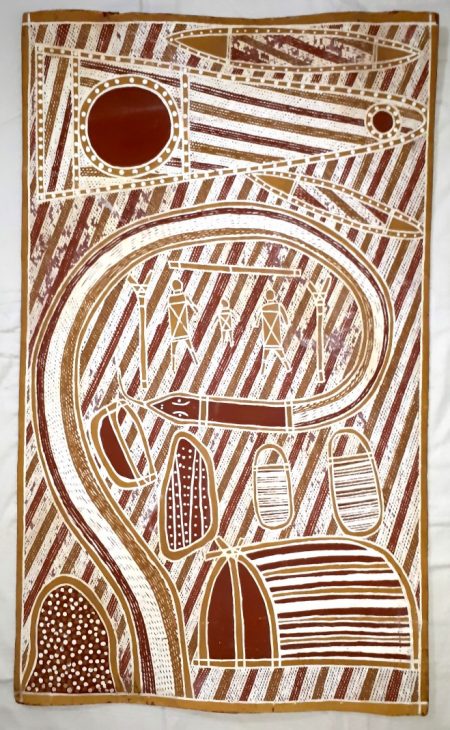 Aboriginal Bark Painting