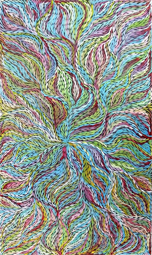 Aboriginal art , painting No.14896 by Artist Rosemary Petyarre