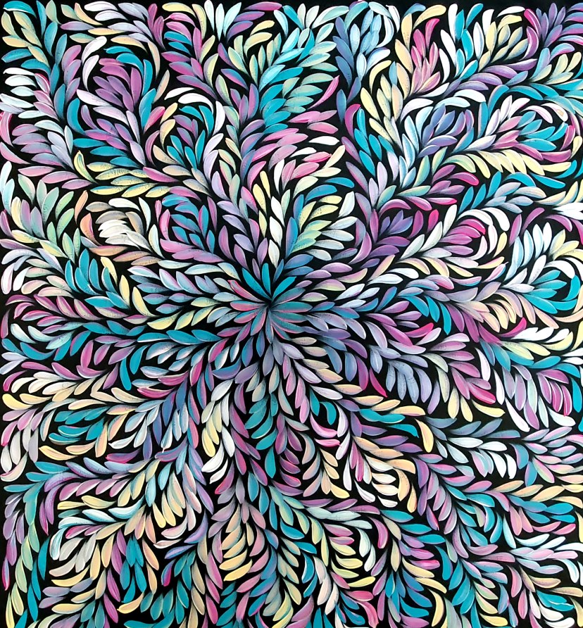 Aboriginal art , painting No.16084 by Artist Louise Numina