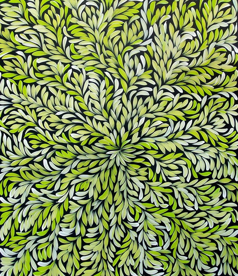 Aboriginal art , painting No.16085 by Artist Louise Numina