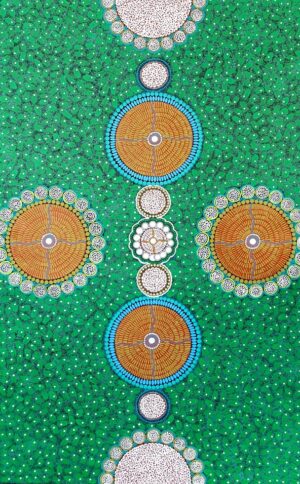 Aboriginal Art For SaleAliara Bird After Rain Seed Dreaming