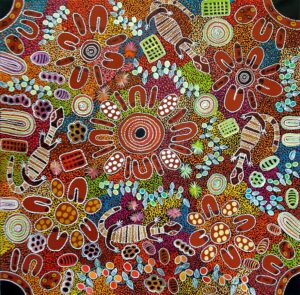 Aboriginal Art For SaleLanita Numina Bush Tucker