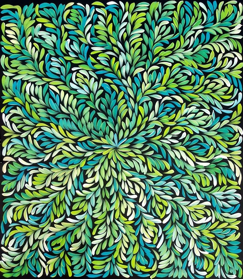 Aboriginal art , painting No.16129 by Artist Louise Numina