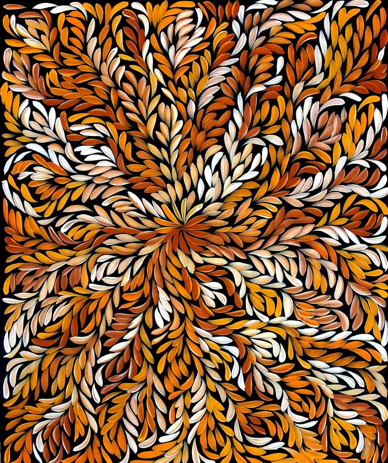 Aboriginal art , painting No.16130 by Artist Louise Numina