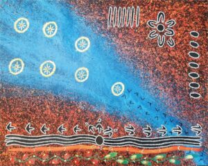 Aboriginal Art For SaleReggie Sultan Seven Sisters Dreaming