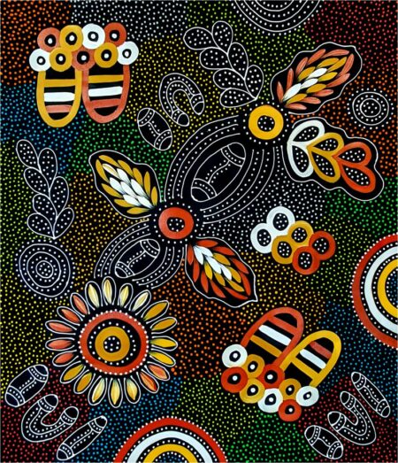 Aboriginal art , painting No.16147 by Artist Jacinta Numina
