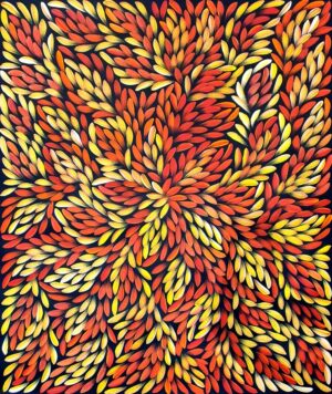Aboriginal Art For SaleJacinta Numina Medicine Leaves