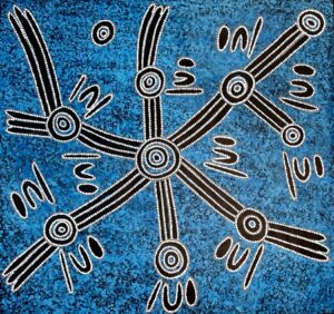 Aboriginal Art For SaleReggie Sultan Water Dreaming