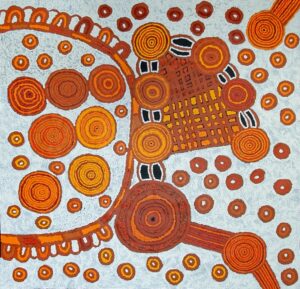 Aboriginal Art For SaleMeredith Daniels Napaltjarri Seven Sisters