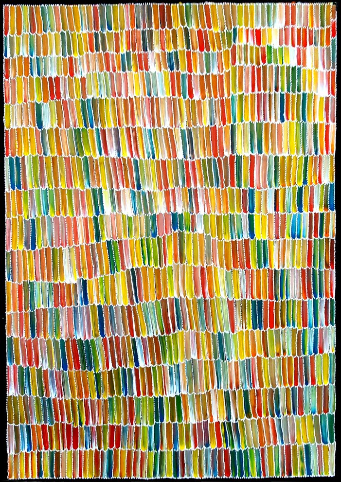 Aboriginal art , painting No.16918 by Artist Jeannie Mills