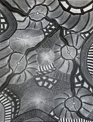  Aboriginal art , painting No.17181 by Artist Anna Price Pitjara